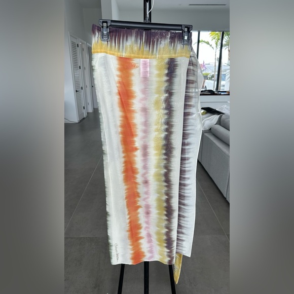 Silvia Tcherassi Dresses & Skirts - Silvia Tcherassi beach skirt  with Orange and Purple Stripes